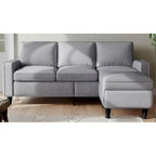 L-shaped design Sofa 3 Seater with Storage Box for the Chaise