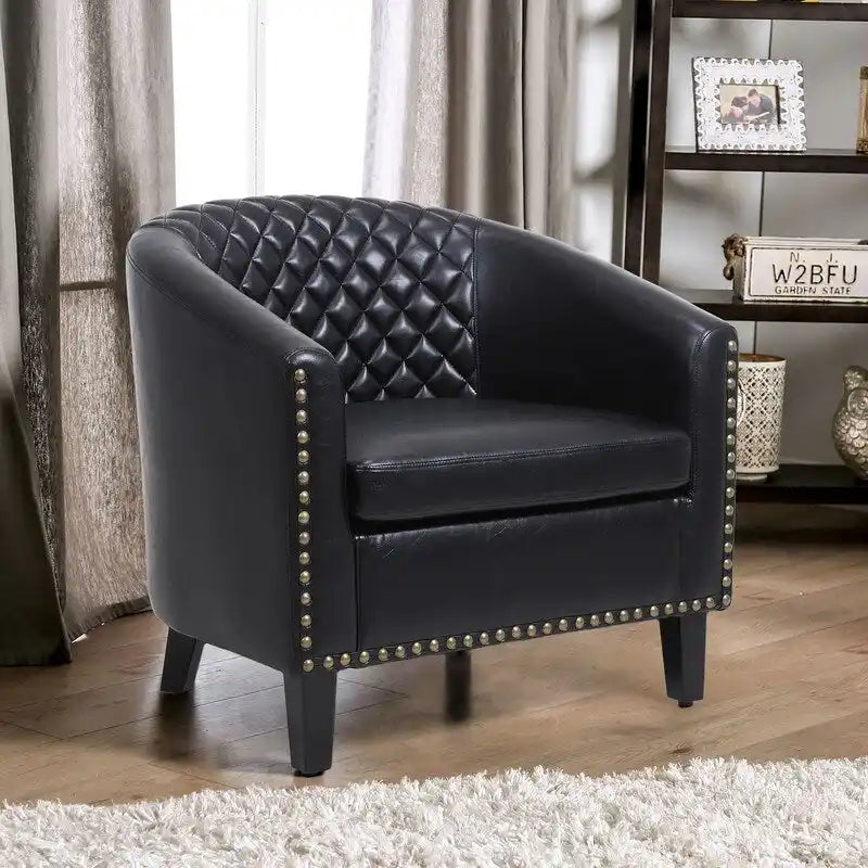 COOLMORE accent Barrel chair living room chair