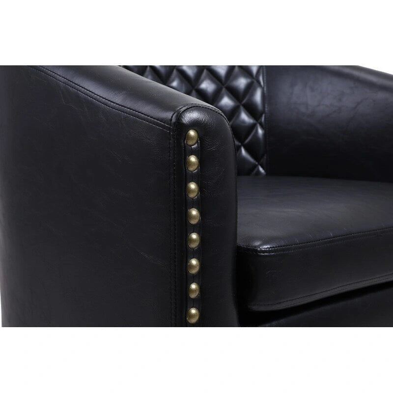 COOLMORE accent Barrel chair living room chair
