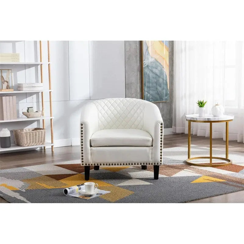 COOLMORE accent Barrel chair living room chair