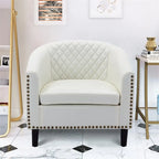 COOLMORE accent Barrel chair living room chair
