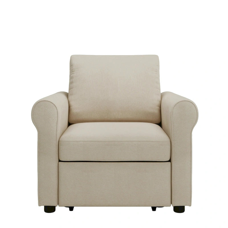 3-in-1 Sofa Bed Chair Convertible Sleeper Chair Bed