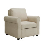 3-in-1 Sofa Bed Chair Convertible Sleeper Chair Bed