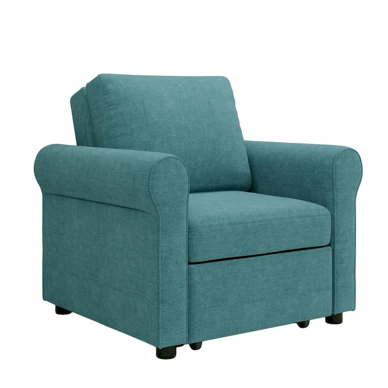 3-in-1 Sofa Bed Chair Convertible Sleeper Chair Bed