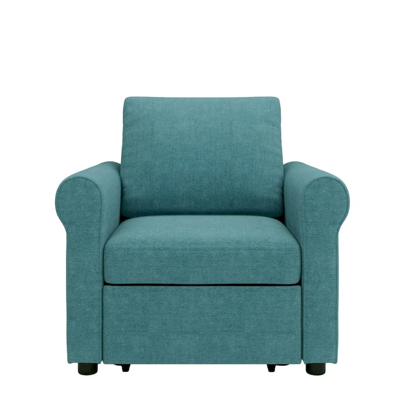 3-in-1 Sofa Bed Chair Convertible Sleeper Chair Bed
