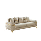 Orlando 2-Pieces One Sofa One Loveseat Living Room Set