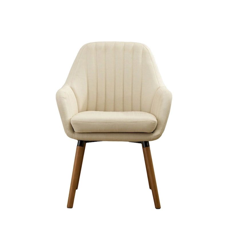 Contemporary Fabric Upholstered Accent Chair