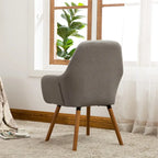 Contemporary Fabric Upholstered Accent Chair