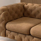 Corvus Chesterfield Aosta Tufted Velvet Loveseat