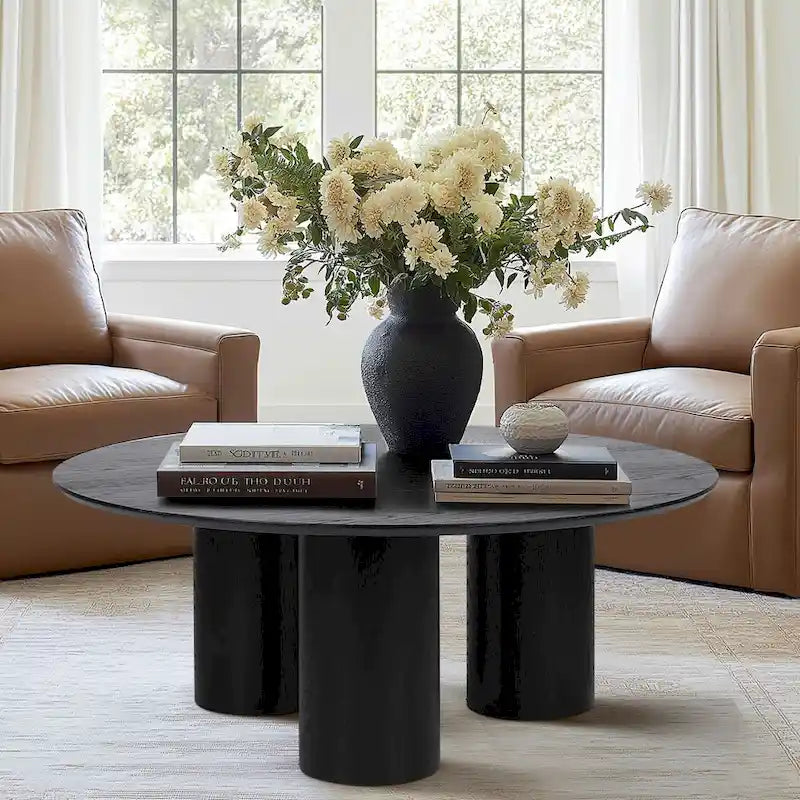 Pedestal 40 Round Coffee Table
