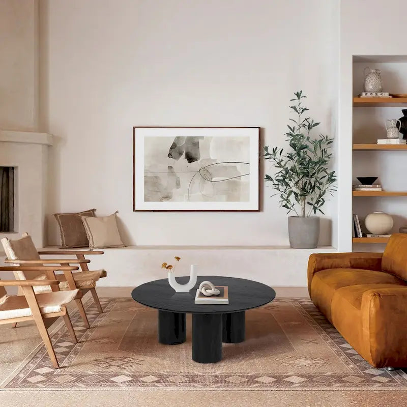 Pedestal 40 Round Coffee Table