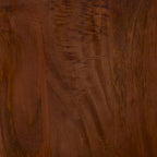 Sagebrook Home Modern Neutral Wood/Marble Brown 20 Half Round Side Accent Table - 20 x 20 x 20 - 20 x 20 x 20