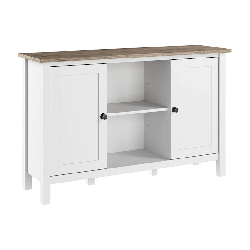 Bush Furniture Mayfield 48W Tall TV Stand Media Console.
