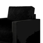 CraftPorch Corduroy Mid-Century Modern Velvet Upholstered Arm Chair