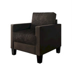 CraftPorch Corduroy Mid-Century Modern Velvet Upholstered Arm Chair