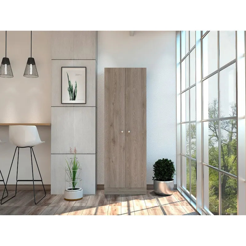 Storage Cabinet , Double Door, White Finish,High quality and durable