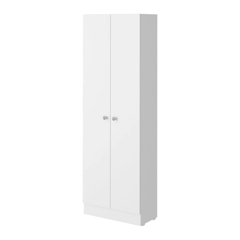 Storage Cabinet , Double Door, White Finish,High quality and durable