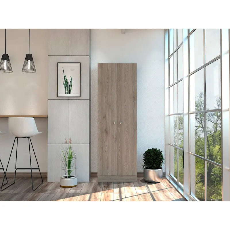 Storage Cabinet , Double Door, White Finish,High quality and durable