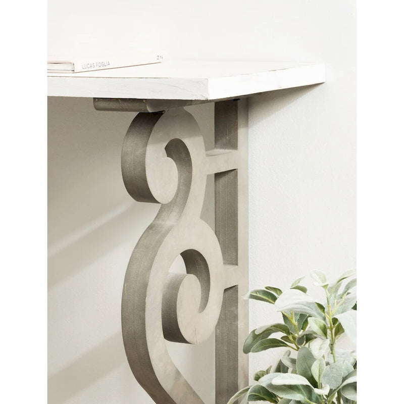 Kate and Laurel Wyldwood Country French Solid Wood Console table