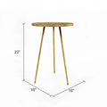 Atonvale Round Accent Table - 22H x 16W x 16D
