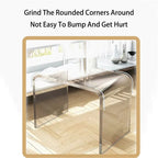 Acrylic Sofa Side C Shaped Table