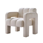 31.10 Wide Boucle Upholstered Accent Chair for Living Room