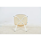 dining chair,set of 4,metal leg,plastic seat for Living Room