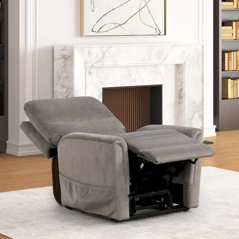 Power Lift Assist Recliner with Massage, Heating and USB Port