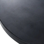 Modrest Bruni Modern Black Concrete Coffee Table