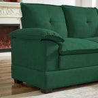 L-Shaped Sectional Sofa with Cloud-Like Seats - 82.28 Inches - Perfect for Living Room