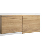 Extendable Coffee Table with 2 Storage Drawers
