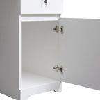 Buffet Cabinet with Storage, Fluted Sideboard Large Buffet with Adjustable Shelves, Credenza, Accent Cabinet Console Table