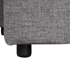 Soft Upholstered Sectional Sofa Bed with Storage Space, Suitable for Living Rooms and Apartments