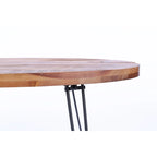Reclaimed Wood Foldable Cocktail Table For Your Living Room