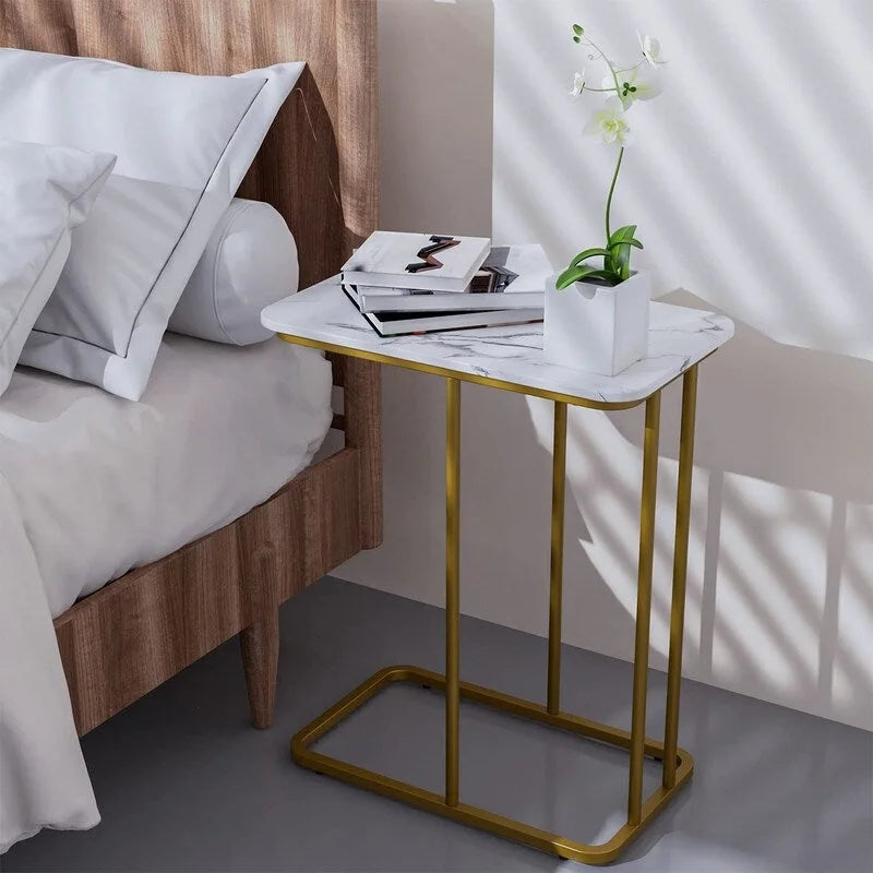 Small End Table for Living Room, Bedside Table/Nightstand/Coffee Table for Couch, Sofa Table for Bedroom