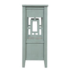 Wood Console Table Entry Sofa Table with 4 Drawers & 1 Storage Shelf for Entryway Living Room Bedroom