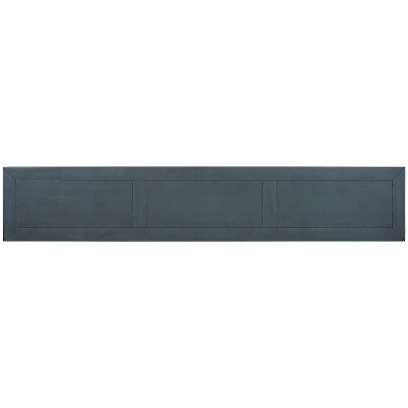 Rustic Entryway Console Table, 60 Long Sofa Table with two Different Size Drawers and Bottom Shelf for Storage