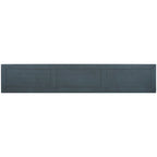 Rustic Entryway Console Table, 60 Long Sofa Table with two Different Size Drawers and Bottom Shelf for Storage