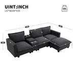 Harper&Bright Designs Modern Multi-fuctional Sectional Cloud Sofa