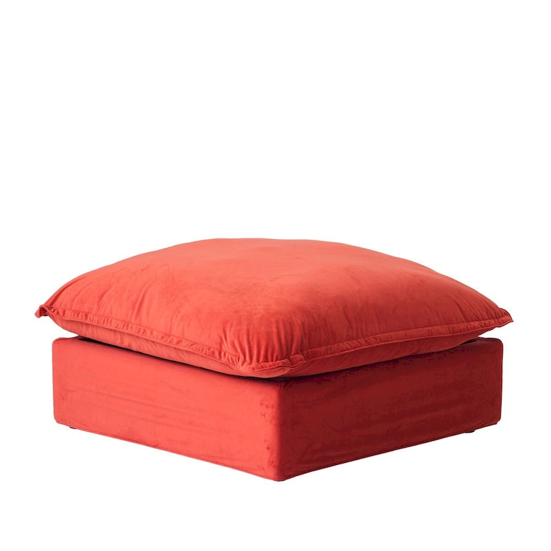 Modular Sectional Sofa Couch, 122.82 Velvet 3 Seater Sofa