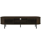 New Classic Furniture Brax 2-Shelf TV Console with Sliding Doors