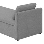 Modern Chaise Lounger Daybed Small Single Daybed with 2 Drawers,No Mattress Needed,Perfect For Living Rooms&Home Office