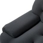 102.4 Cloud Sofa Couch3-seater Upholstered 3D Textile Material Sectional Sofa For Living Room, Apartment