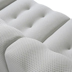 102.4 Cloud Sofa Couch3-seater Upholstered 3D Textile Material Sectional Sofa For Living Room, Apartment