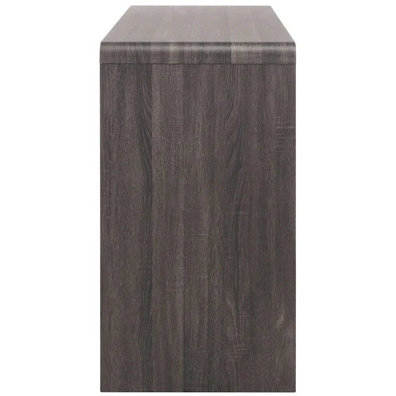 Home Narine 4 Door 2 Shelf Sideboard/Media Stand. - 61Wx18Dx32H