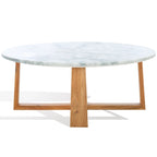 SAFAVIEH Couture Trenton Marble Top Coffee Table - 38Wx38Dx15H
