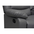 106 Manual Reclining Modular Sectional Couch with 1 Console & 2 Cup Holders, Living Room/Office